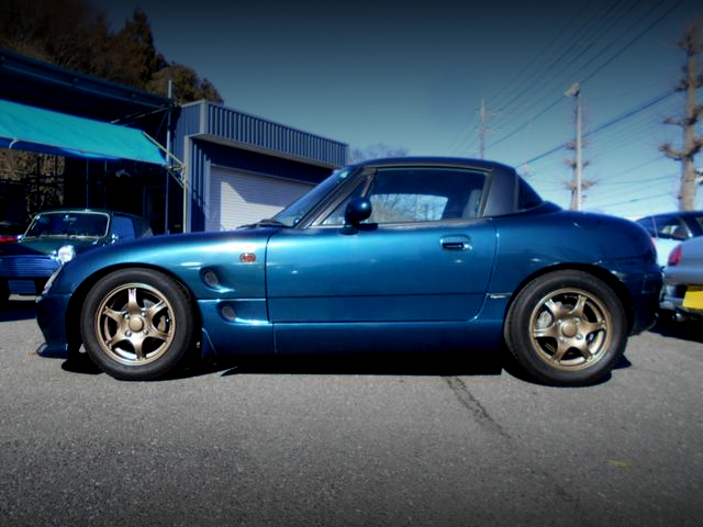 Side exterior of EA21R SUZUKI CAPPUCCINO.