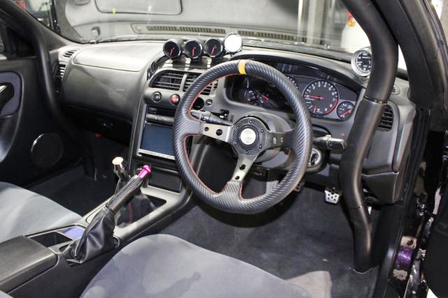 Interior of ECR33 SKYLINE 2-DOOR GTS25t TYPE-M SPEC-I.