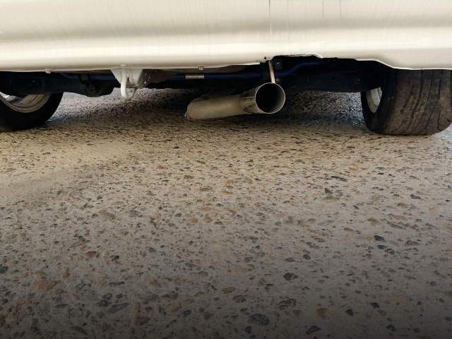 Aftermarket Exhaust pipe.