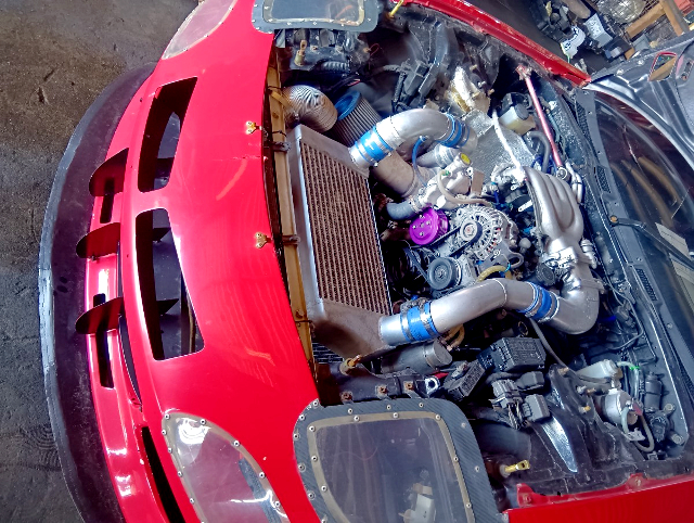 13B-REW With TO4R single turbo.