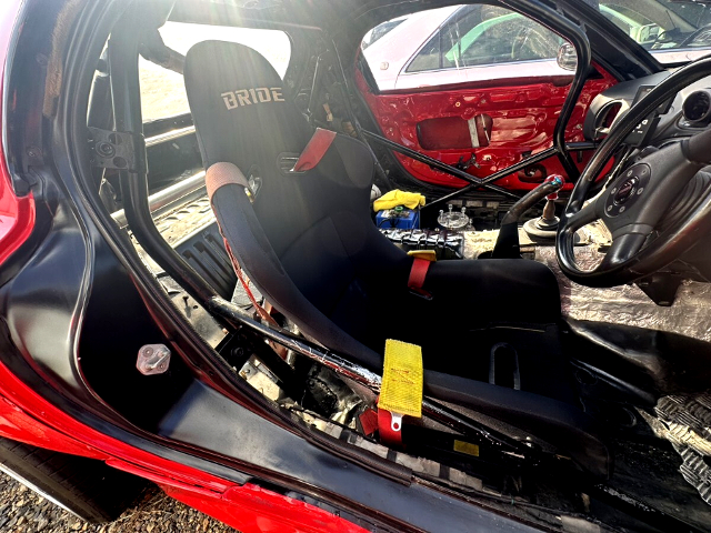 seats of WIDEBODY FD3S MAZDA RX-7.