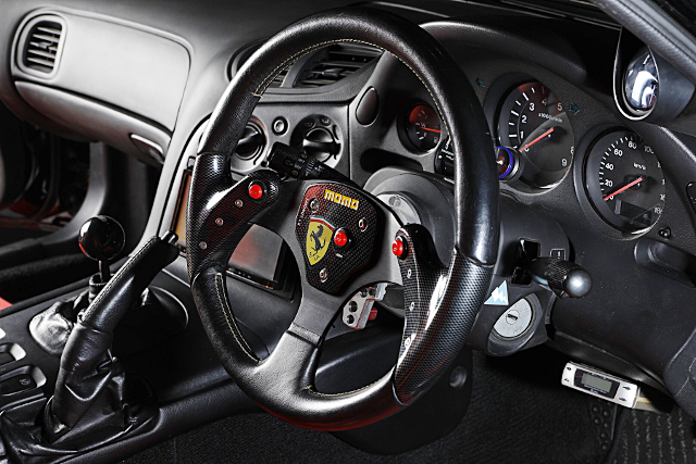 Dashboard of VeilSide RX-7 Fortune BODY FD3S EFINI RX7 TYPE-R.