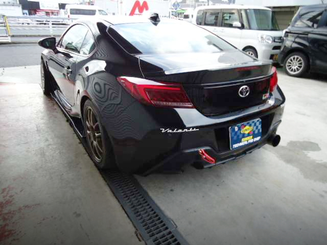 Rear exterior of ZN8 GR86 RC.