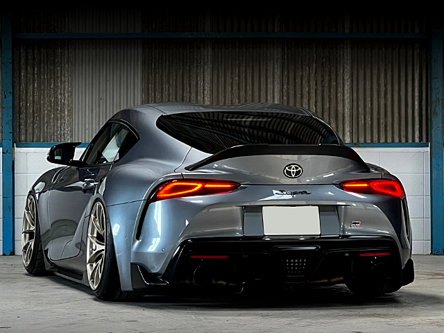 Rear exterior of DB42 SUPRA RZ.