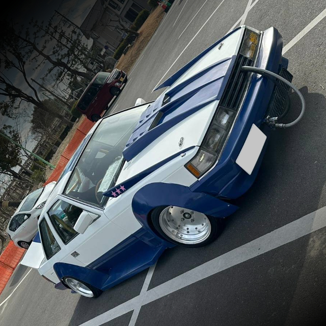 front exterior of JDM WORKS WIDEBODY GZ10 SOARER.