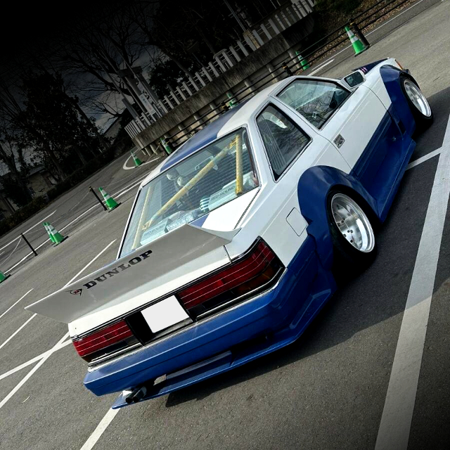 Rear exterior of JDM WORKS WIDEBODY GZ10 SOARER.