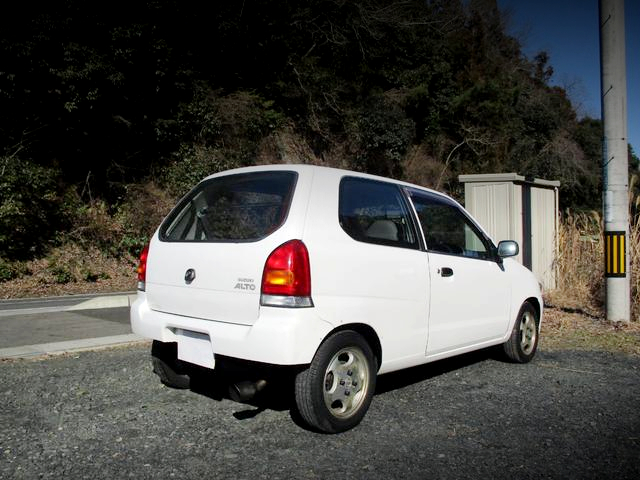 Rear exterior of HA23V SUZUKI ALTO Vs.