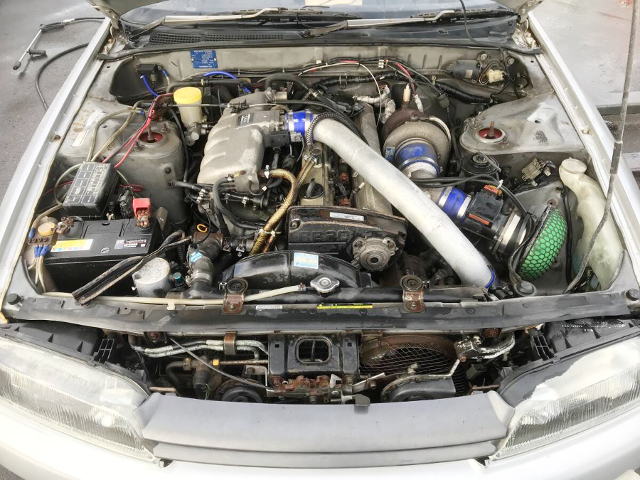 RB20 2.4L stroker and T67 single turbo.