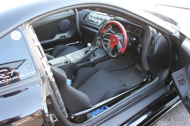 Interior of TOPSECRET WIDEBODY JZA80 SUPRA RZ.