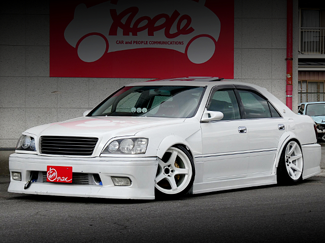 Front exterior of JZS171 CROWN ATHLETE-V.