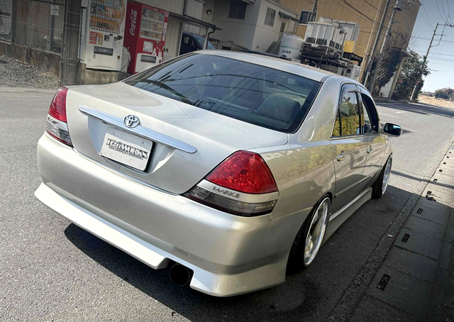 Rear exterior of JZX110 MARK II iR-V.