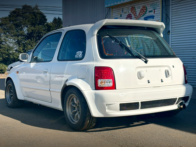 Rear exterior of WIDEBODY K11 MARCH 1.3 G SHARP.WIDEBODY K11 MARCH 1.3 G SHARP.