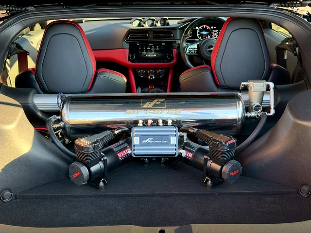 Air suspension system.