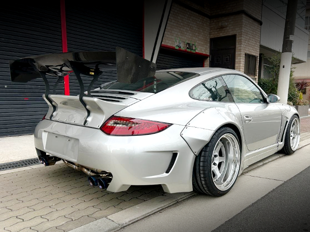 Rear exterior of LB-WORKS WIDEBODY PORSCHE 997.