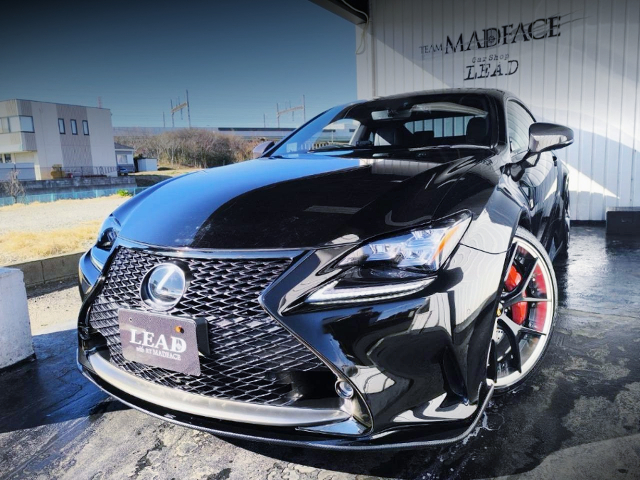 Front exterior of GSC10 LEXUS RC350 F SPORT.