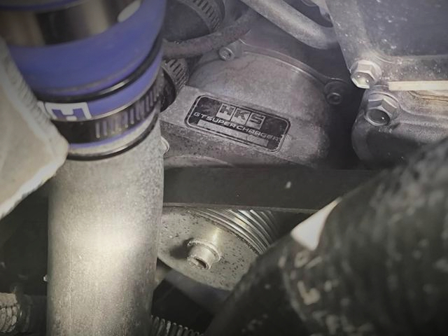 HKS GTS7040 SUPERCHARGER on 2GR-FSE.