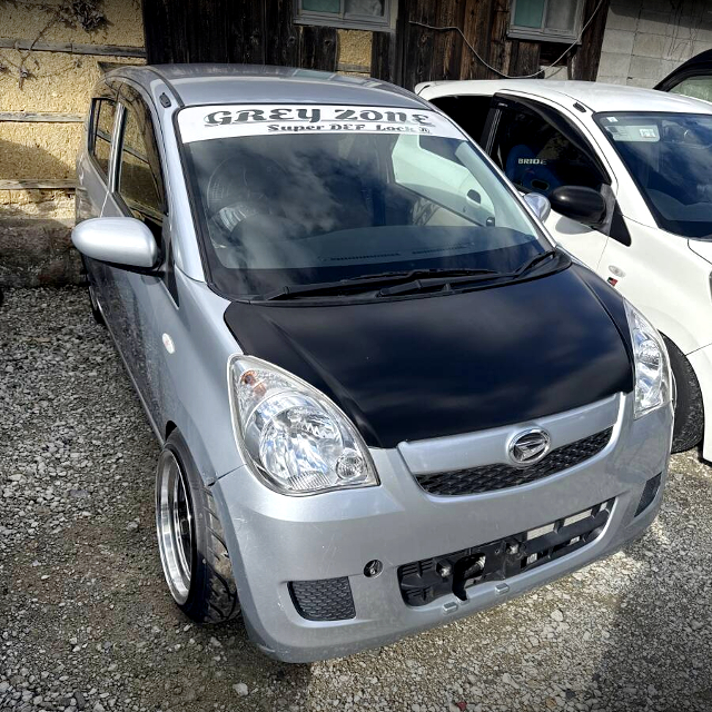 Front exterior of L285 DAIHATSU MIRA.