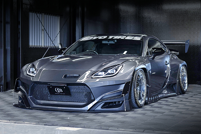 Front exterior of PANDEM WIDEBODY ZN8 GR86 RZ.