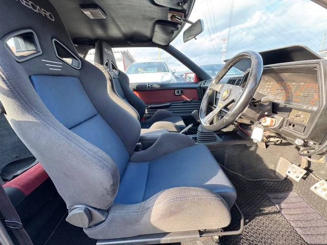 Interior of WIDEBODY R30 SKYLINE 2-DOOR.