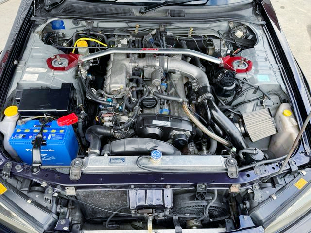 RB25DET turbo engine.