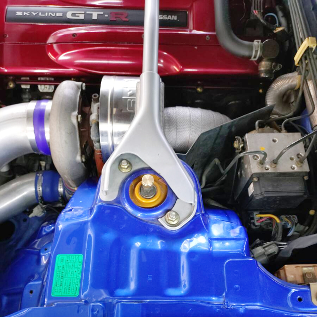 TO4R turbocharger on RB26.