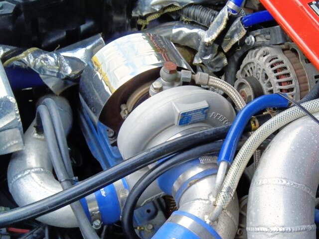 TRUST T67 turbocharged 13B-MSP Rotary engine.