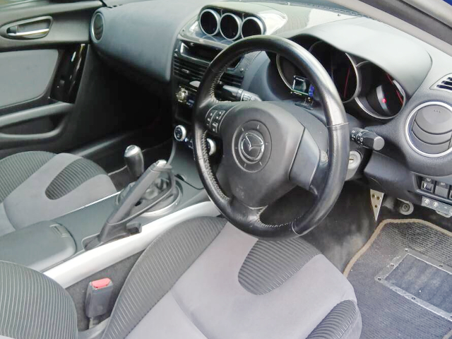 Interior of SE3P MAZDA RX-8.