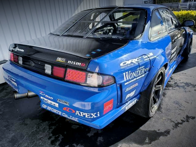 Rear exterior of S14 SILVIA Ks.
