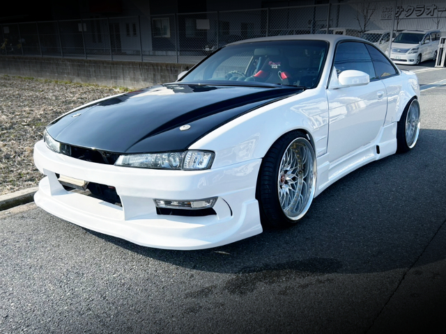 Front exterior of WIDEBODY S14 SILVIA Ks.