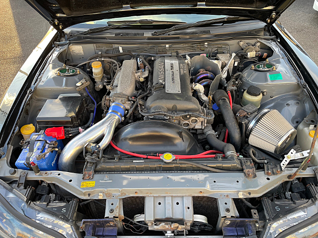 SR20DET turbo engine.