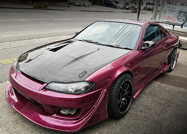 Front left-side exterior of S15 SILVIA SPEC-R.