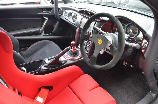 Interior of ZN6 TOYOTA 86 GT LIMITED.