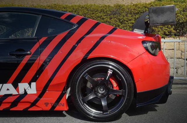 D2 rear caliper upgrade.