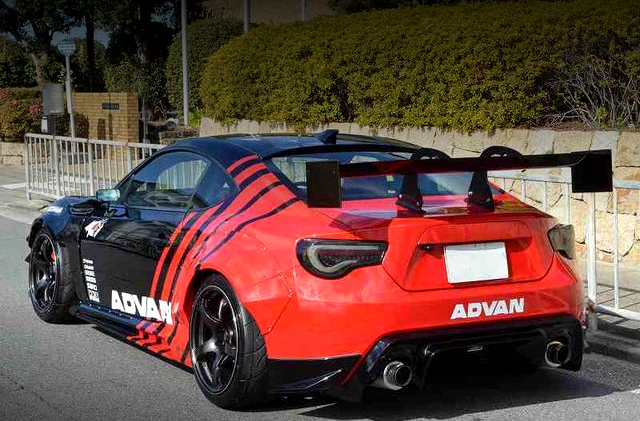Rear exterior of ZN6 TOYOTA 86 GT LIMITED.