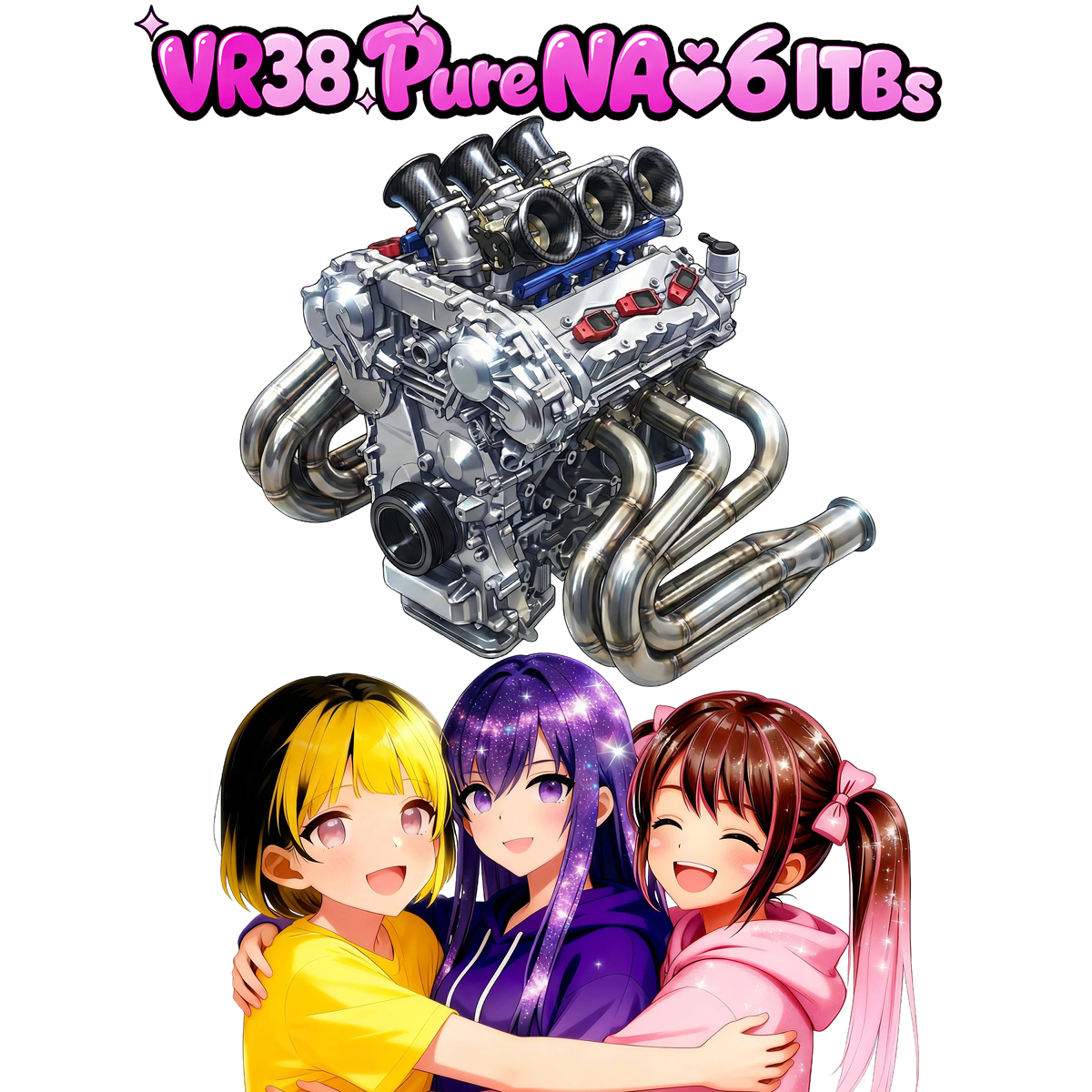 NA仕様VR38改6連スロットル