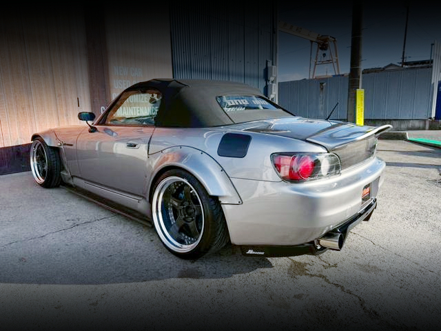 Rear exterior of WIDEBODY AP1 S2000.