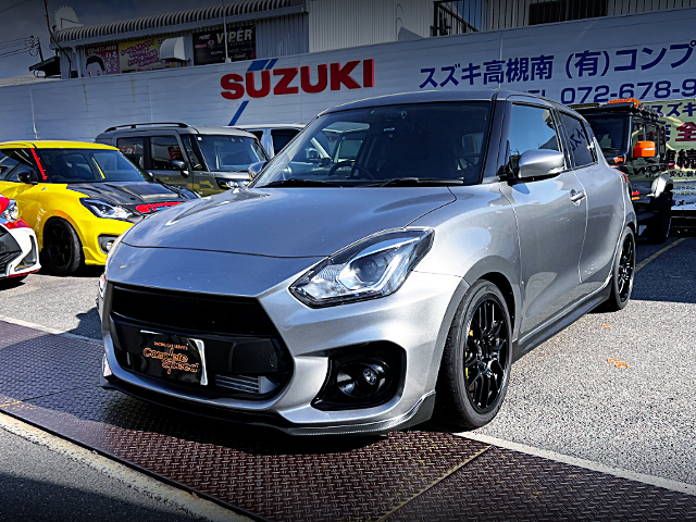 Front exterior of 220HP ZC33S SUZUKI SWIFT SPORT.