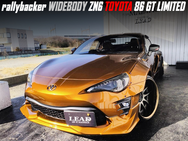 rallybacker WIDEBODY ZN6 TOYOTA 86 GT LIMITED.