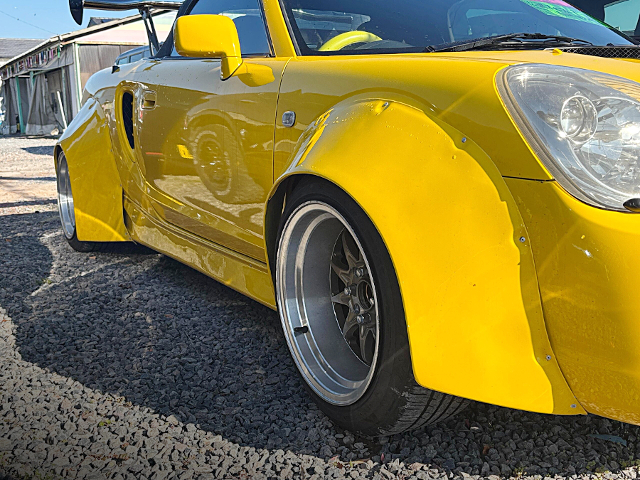 Front Side exterior of JDM WORKS WIDEBODY ZZW30 MR-S.