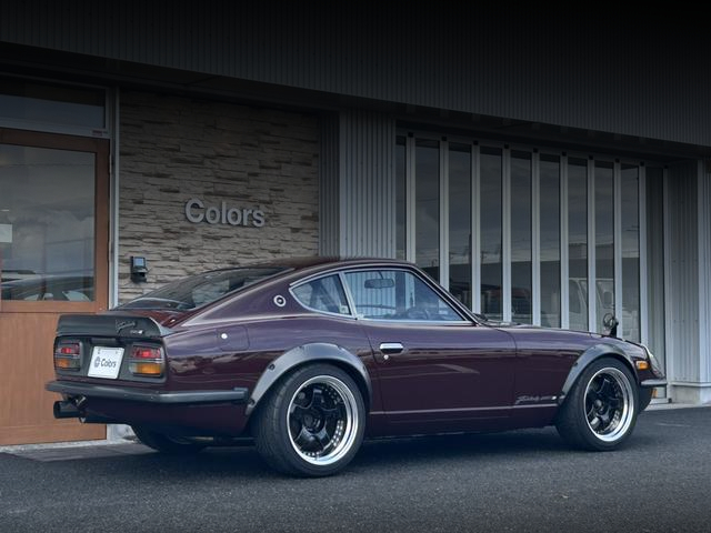 Rear exterior of S30 FAIRLADY 240ZG.
