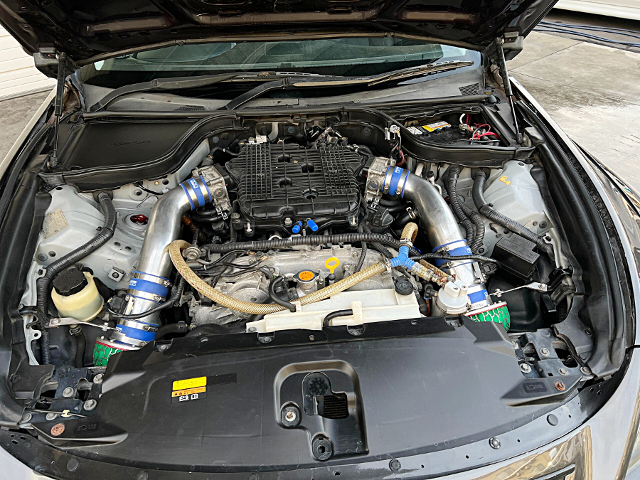 VQ37VHR 3.7L V6 engine.
