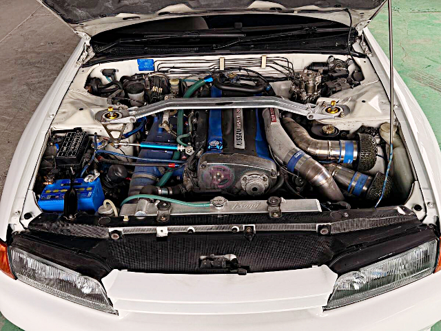 RB26 With HKS GT-RS TWIN TURBO.