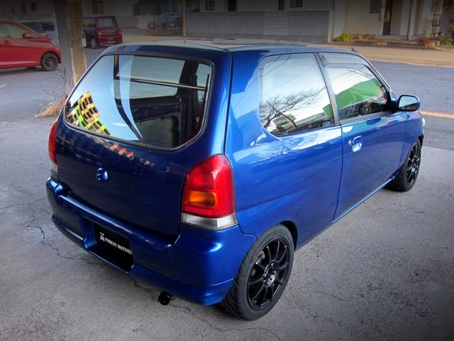 Rear exterior of 5th Gen SUZUKI ALTO Lepo.