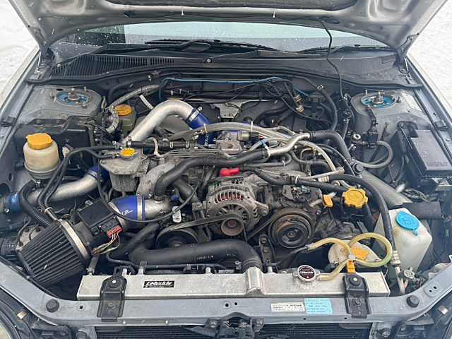 EJ20 With TOMEI SINGLE TURBO.