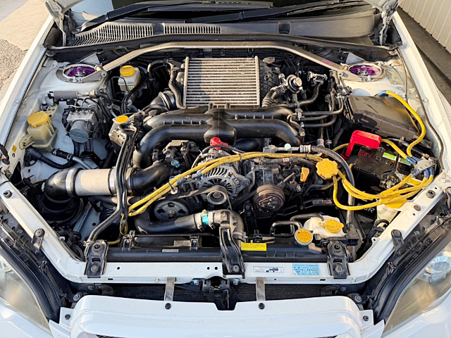 EJ20 Boxer Turbo engine.