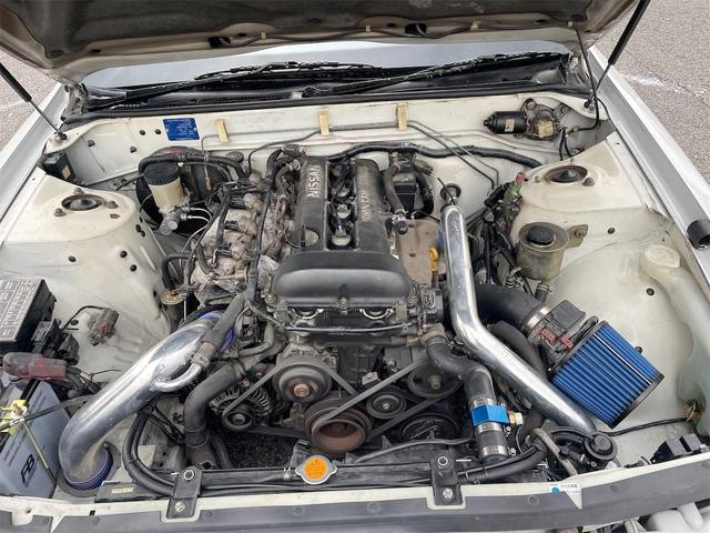 SR20DET turbo engine.