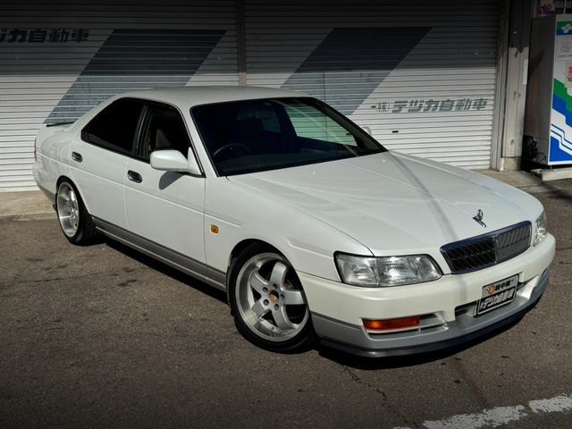 Front exterior of C35 NISSAM LAUREL.