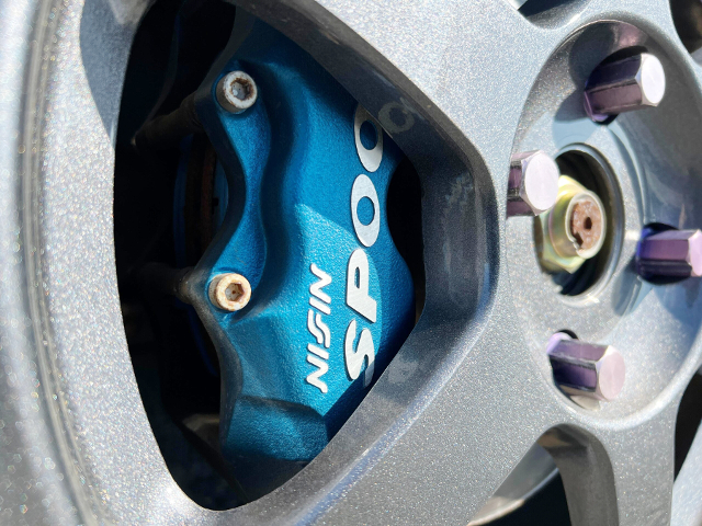 SPOON brake caliper.