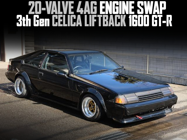 20-VALVE 4AG ENGINE swapped 3th Gen CELICA LIFTBACK 1600 GT-R.