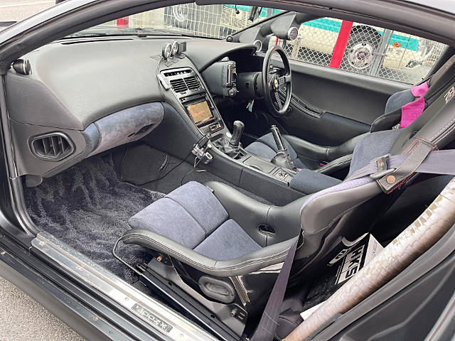 Interior of WIDEBODY CZ32 FAIRLADY Z.